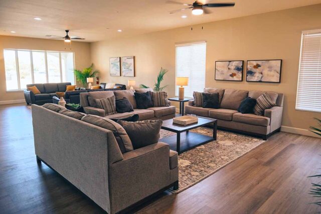 Legacy Recovery group family room